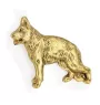 Owczarek niemiecki pin pozłocony w pudełku Art-Dog