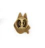 Berger allemand, Berger d'Alsace, Berger alsacien - broche plaquée or, ornement élégant pour chien, broche unique de la marque Art-Dog