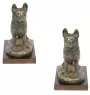 German Shepherd Dog, Alsatian Wolf Dog - dog statue, figurine for office, trophy for dog show by Art-Dog brand