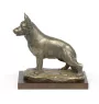 German Shepherd Dog, Alsatian Wolf Dog - dog statue, figurine for office, trophy for dog show by Art-Dog brand