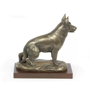 Berger allemand, Berger d'Alsace, Berger alsacien - statue de chien, figurine pour bureau, trophée pour exposition canine par la marque Art-Dog