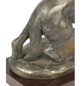 German Shepherd Dog, Alsatian Wolf Dog - dog statue, figurine for office, trophy for dog show by Art-Dog brand