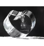 Pinscher allemand - une photo de chien dans un cristal, un cœur en cristal, un cadre photo exceptionnel de la marque Art-Dog