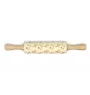 German Pinscher - small rolling pin with a dog, patterned dough roller, gadget for ceramicists from the Art-Dog brand