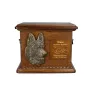 Deutscher Schäferhund II Personalisierte Hundeurne mit Gravur und Relief, Erinnerungsbox für Hundeknochen von der Marke Art-Dog