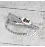 German Pinscher - geometric tie clip with a picture and inscription from Art-Dog