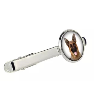 Deutscher Schäferhund Ärmelknöpfe und Krawatte mit Ihrem Foto, Anzugaccessoire, Herrenschmuck der Marke Art-Dog