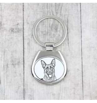 Berger allemand, Berger d'Alsace, Berger alsacien - porte-clés avec chien, porte-clés imprimé, breloque personnalisée de la marque Art-Dog
