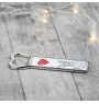 German Shepherd Dog, Alsatian Wolf Dog - bottle opener with a dog, personalized fridge opener, unique gift for a man by Art-Dog brand