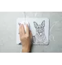 Deutscher Schäferhund - Mauspad mit Druck, personalisiertes Mauspad mit Hund, einzigartiges Gadget für Büroangestellte von Art-Dog.
