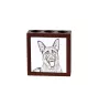 Deutscher Schäferhund - Stifthalter mit Hund, Schreibtischorganizer mit Aufdruck, personalisierte Schreibtischdekoration der Marke Art-Dog