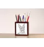 Owczarek niemiecki stojak na długopisy z psem Art-Dog