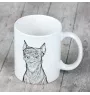 Deutscher Pinscher - Tasse mit Hund, fröhliche Tasse für Hundeliebhaber, personalisiertes Geschenk der Marke Art-Dog