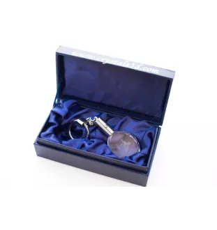 Deutscher Schäferhund - Anhänger mit einem Foto eines Hundes, Schlüsselanhänger aus Kristall in einer Geschenkbox, ein einzigartiges Geschenk von Art-Dog