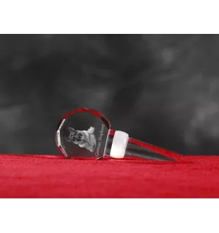 Owczarek niemiecki grubszy stopper do wina z psem Art-Dog