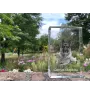 German Shepherd Dog, Alsatian Wolf Dog - crystal with a picture of a dog, photo in glass, modern exhibition of Art-Dog brand photo