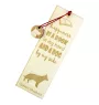 Berger allemand, Berger d'Alsace, Berger alsacien - marque-page pour livre avec chien, marque-page personnalisé, accessoire canin pour les lecteurs de la marque Art-Dog
