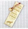 German Shepherd Dog, Alsatian Wolf Dog - dog bookmark, personalized bookmark, gift for bookworm from Art-Dog brand