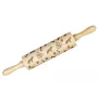 German Shepherd Dog, Alsatian Wolf Dog - rolling pin with a dog, decorating cookies with a rolling pin in patterns, a gift for the ceramicist of the Art-Dog brand