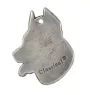 German Shepherd Dog, Alsatian Wolf Dog - necklace with a dog, dog pendant on a silver chain, unique jewelry from the Art-Dog brand