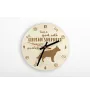 German Shepherd Dog, Alsatian Wolf Dog - clock with a dog, wooden clock, wall clock for dog lovers, clock for desk and shelf, Art-Dog
