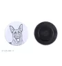 Deutscher Schäferhund Magnet mit einem Hundepfotenabdruck, außergewöhnlich leicht, starker Magnet, handgefertigtes Produkt der Marke Art-Dog