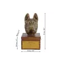 Owczarek niemiecki urna na skrzynce brązowa Art-Dog