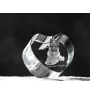 Berger allemand, Berger d'Alsace, Berger alsacien - une photo de chien dans un cristal, un cœur en cristal, un cadre photo exceptionnel de la marque Art-Dog