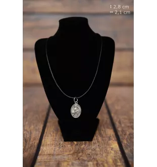 Berger allemand, Berger d'Alsace, Berger alsacien - collier avec chien, pendentif pour maman de chien, bijoux uniques de la marque Art-Dog