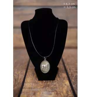 German Shepherd Dog, Alsatian Wolf Dog II - necklace with a dog, pendant for a dog mom, unique jewelry from the Art-Dog brand