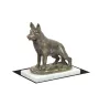 Deutscher Schäferhund - Hundestatue, Figur auf weißem Marmor, Trophäe für die Art-Dog-Hundeaustellung