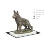Owczarek niemiecki statuetka na jasnym kamieniu Art-Dog