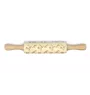 German Shepherd Dog, Alsatian Wolf Dog - small rolling pin with a dog, patterned dough roller, gadget for ceramicists from the Art-Dog brand