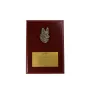 German Shepherd Dog, Alsatian Wolf Dog I - bas-relief of a dog, small decoration, realistic plaque with the Art-Dog brand