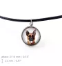 German Shepherd Dog, Alsatian Wolf Dog - a set of jewelry with your photo, handmade set, bracelet and necklace by Art.-Dog brand