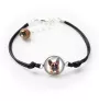 German Shepherd Dog, Alsatian Wolf Dog - a set of jewelry with your photo, a woman's ornament, handmade item, a product made with passion for creating the Art-Dog brand.