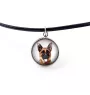 Berger allemand, Berger d'Alsace, Berger alsacien - collier dans une boîte, élégant bijou, pendentif de la marque Art-Dog