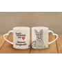 Berger allemand, Berger d'Alsace, Berger alsacien - tasse avec chien, une tasse adorable avec une anse en forme de cœur, un cadeau universel de la marque Art-Dog