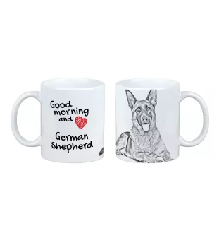 Berger allemand, Berger d'Alsace, Berger alsacien - tasse avec chien, tasse avec photo, cadeau personnalisé de la marque Art-Dog