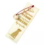 Goldador, Golden Retriever Lab Mix - marque-page pour livre avec chien, marque-page personnalisé, accessoire canin pour les lecteurs de la marque Art-Dog