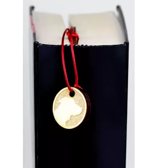 Goldador, Golden Retriever Lab Mix - Lesezeichen mit Hund, personalisiertes Lesezeichen, Hundeaccessoire für Leser der Marke Art-Dog