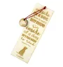 Goldador, Golden Retriever Lab Mix - dog bookmark, personalized bookmark, gift for bookworm from Art-Dog brand