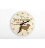 Glen of Imaal Terrier, Irischer Glen of Imaal Terrier - Uhr mit Hund, Holzuhr mit Gravur, personalisierte Uhr von Art-Dog
