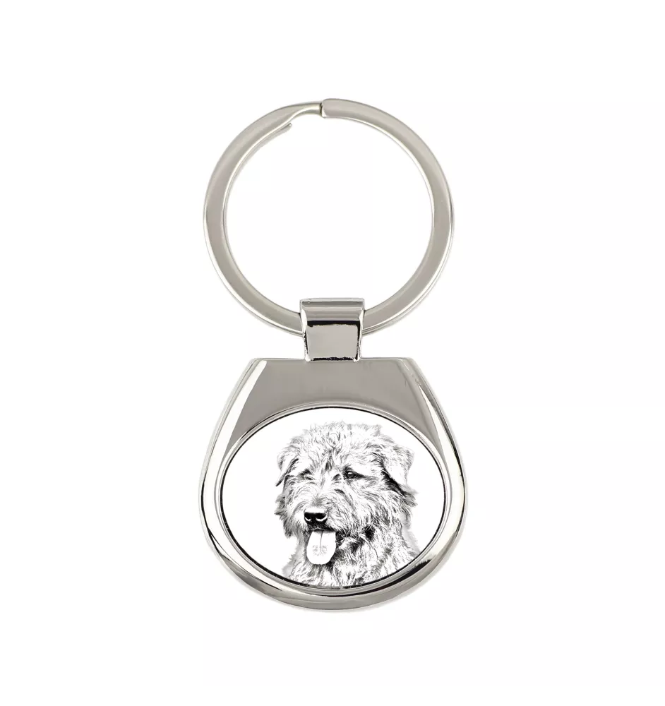 Glen of Imaal Terrier, Irish Glen of Imaal Terrier - keychain with a dog, keychain with a print, personalized pendant from the Art-Dog brand