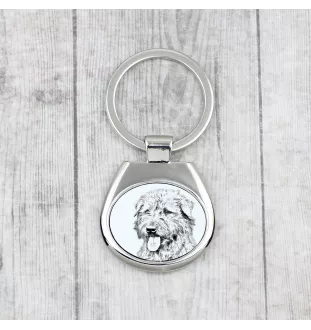 Glen of Imaal Terrier, Irish Glen of Imaal Terrier - keychain with a dog, keychain with a print, personalized pendant from the Art-Dog brand