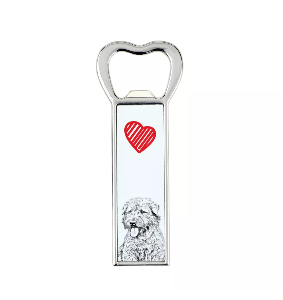 Terrier Irlandais Glen Of Imaal, Glen of Imaal Terrier - ouvre-bouteille avec chien, ouvre-bouteille personnalisé pour réfrigérateur, cadeau unique pour homme de la marque Art-Dog