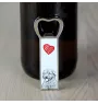 Glen of Imaal Terrier, Irish Glen of Imaal Terrier - bottle opener with a dog, personalized fridge opener, unique gift for a man by Art-Dog brand