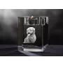 Glen of Imaal Terrier, Irish Glen of Imaal Terrier - Candle holder with dog photo, crystal tealight holder, personalised gift by Art-Dog brand