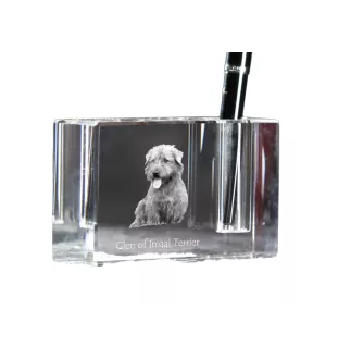 Glen of Imaal Terrier penholder kryształowy z psem Art-Dog