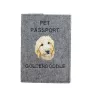 Goldendoodle - Dog passport case, document case, gift for the traveller from the Art-Dog brand